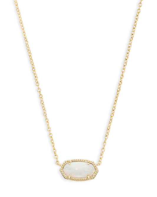 Elisa Gold Pendant Necklace