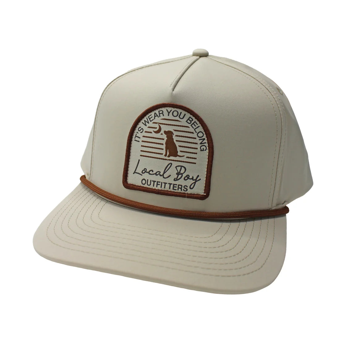 Horizon Arch High Crown Rope Hat