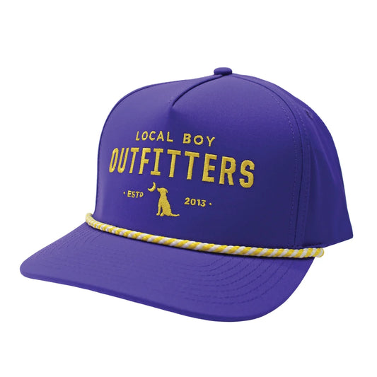 Collegiate High Crown Rope Hat