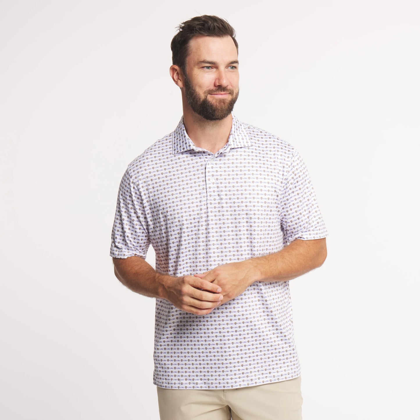 Collegiate Performance Polo-LSU