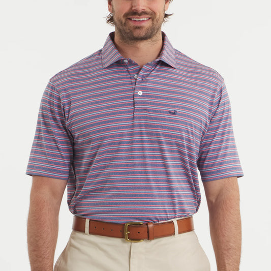 Maybourne Featherlight Stripe Polo