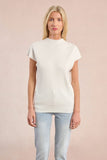 Short Sleeve Knit Sweater