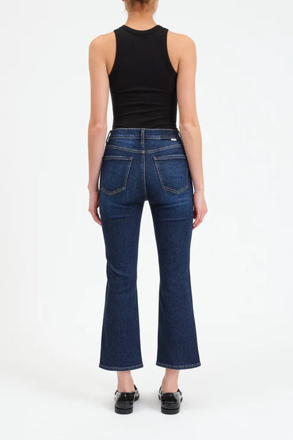 Shy Girl High Rise Crop Flare
