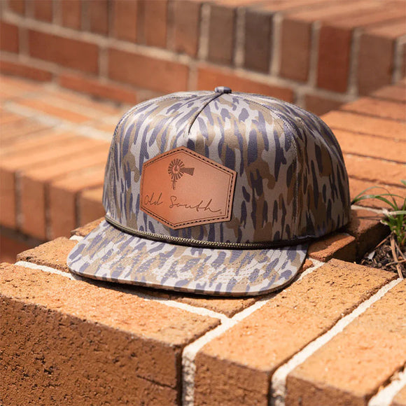 Signature Leather Patch Osland Camo Hat