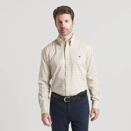 Chateau Windowpane Dress Shirt