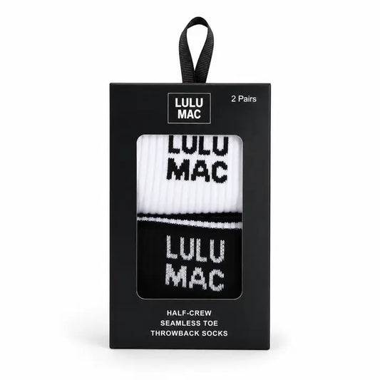 Lulu Mac Sock Pack 2-Pair