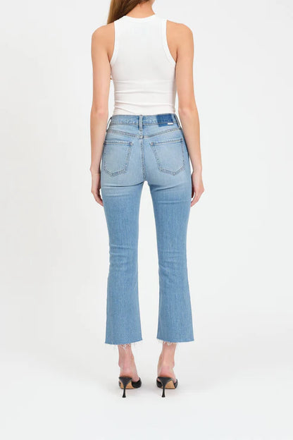 Shy Girl High Rise Crop Flare