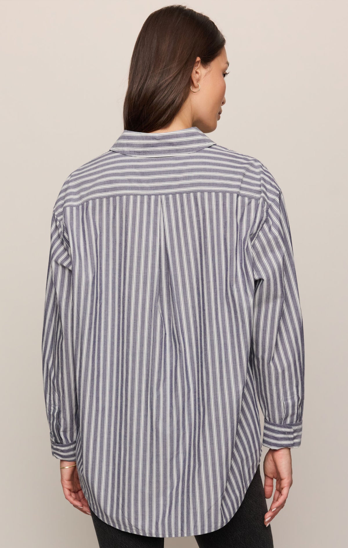 The Gallery Striped Button Up