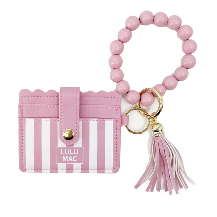 Lulu Mac Stripe Wristlet