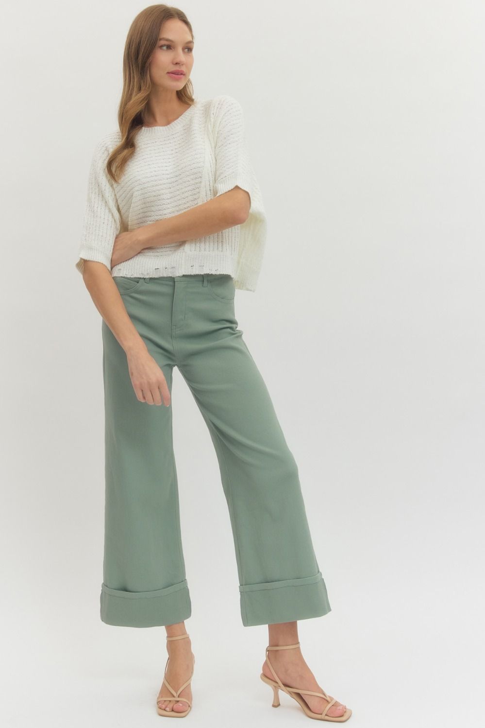 The Cuff Denim Pant