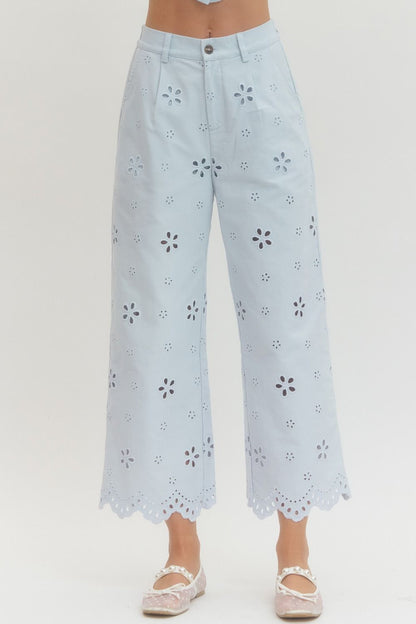 The Eyelet Pant