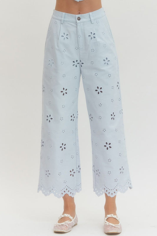 The Eyelet Pant