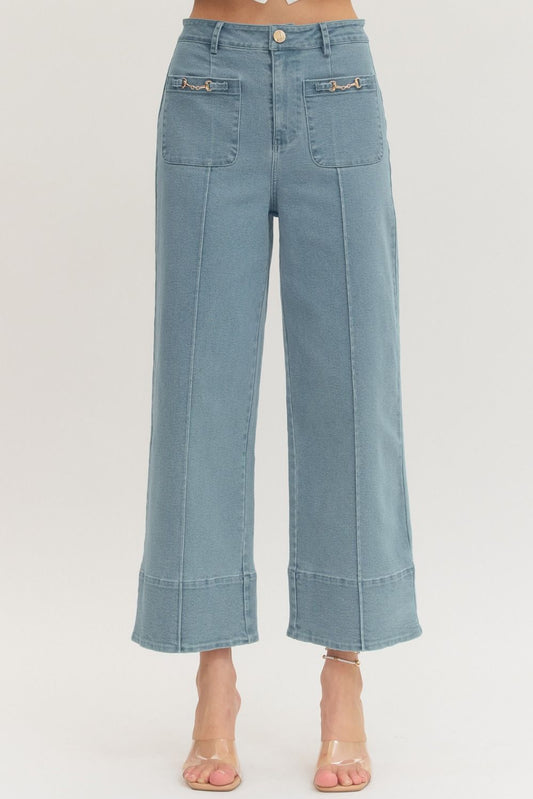 The Chain Denim Pant