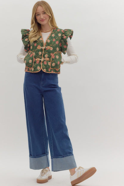The Holiday Puffer Vest