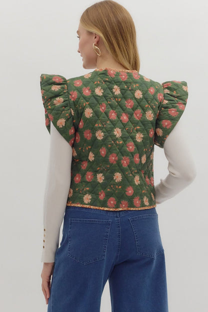 The Holiday Puffer Vest