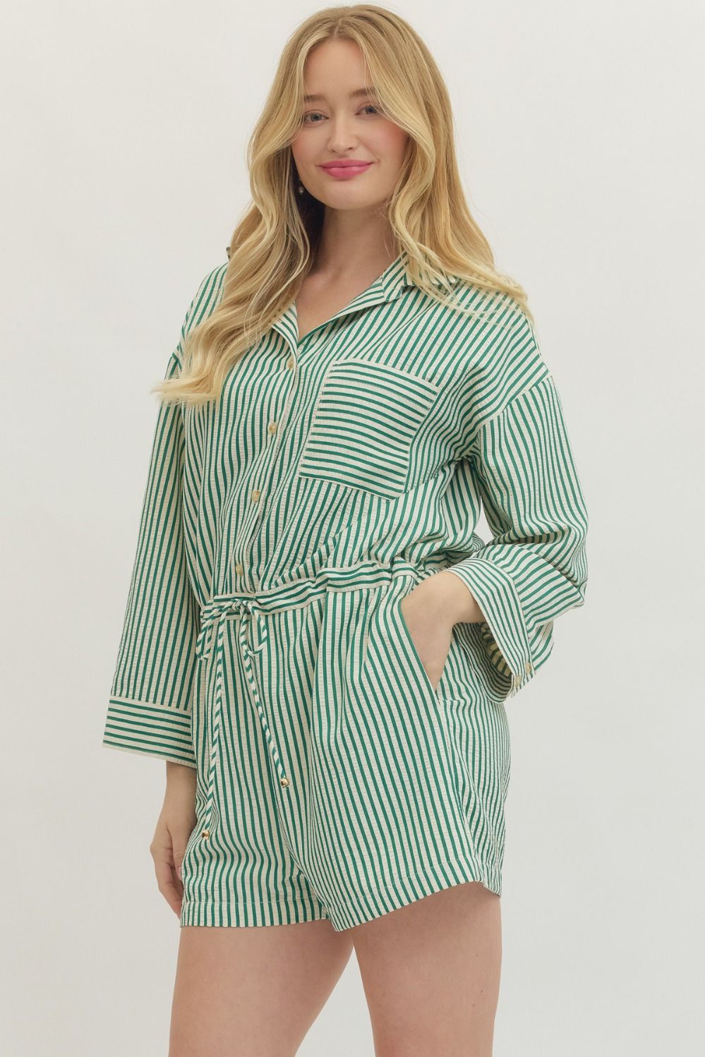 The Striped Romper