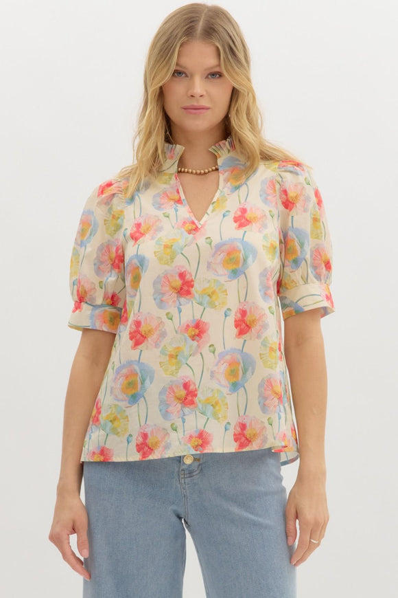 The Ditsy Blouse