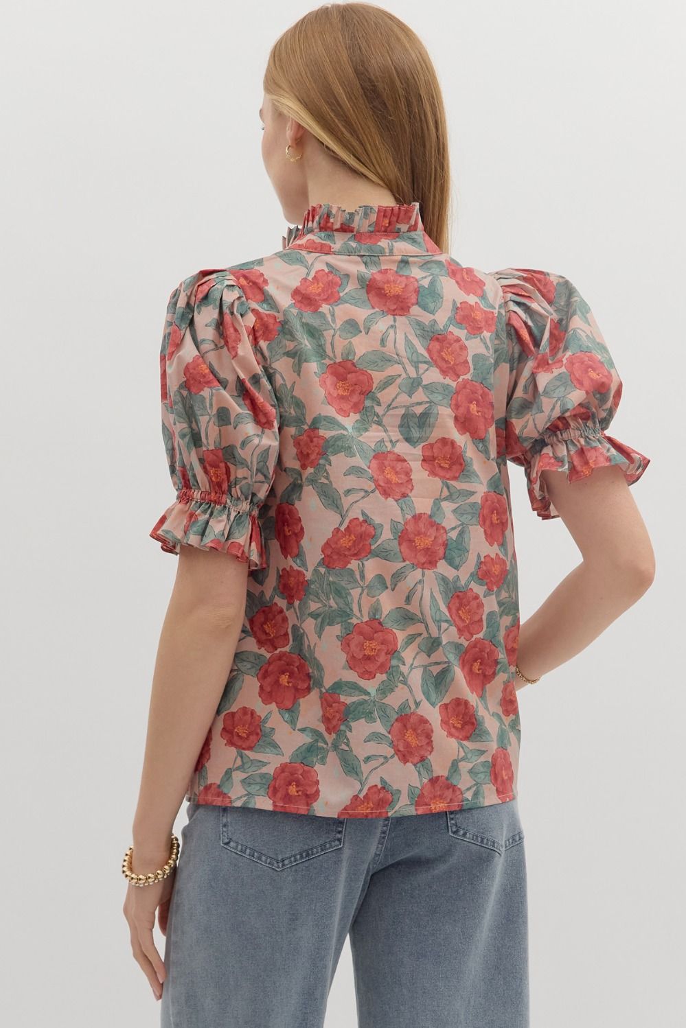 The Vintage Rose Blouse