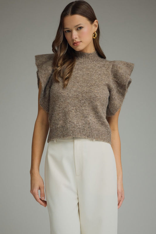 The Flutter Mock Sweater