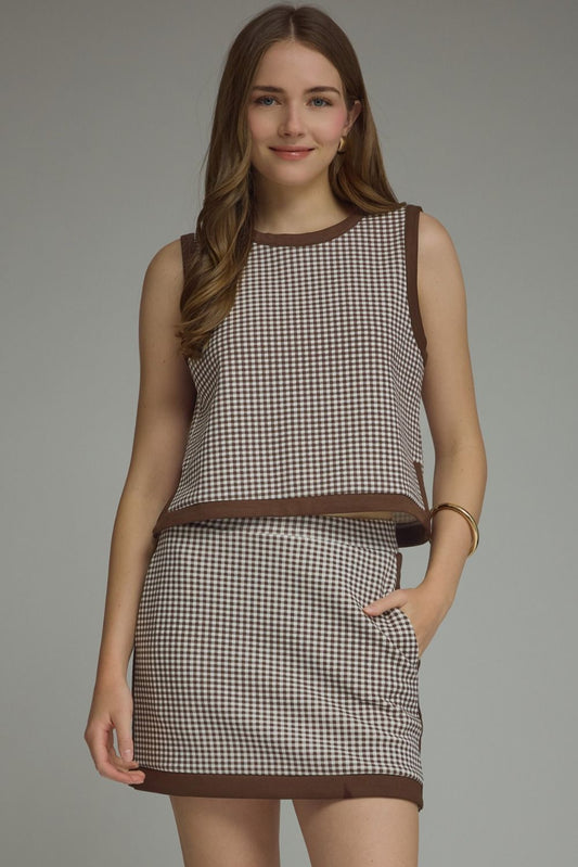 The Plaid Skort