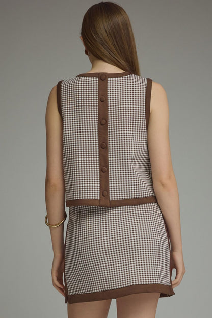 The Plaid Skort
