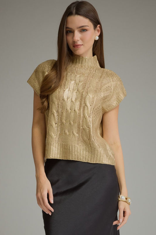 The Gold Sweater Top