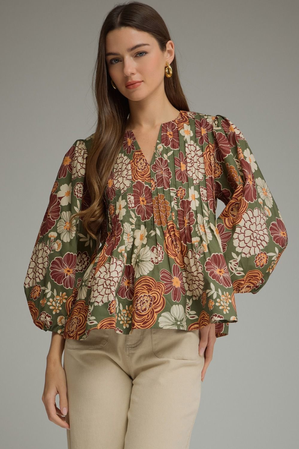 The Bubble Sleeve Top