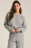 Saldana Reverse Fleece Top