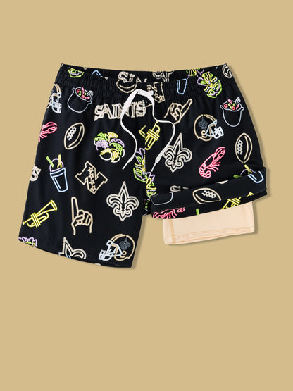 Classic Lined Swim Trunk 5.5