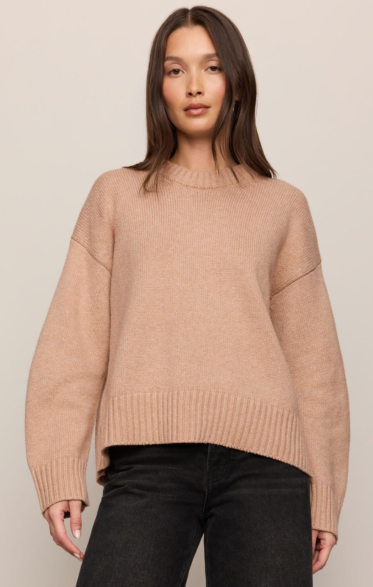 Cloud Spun Shaped Crew Sweater