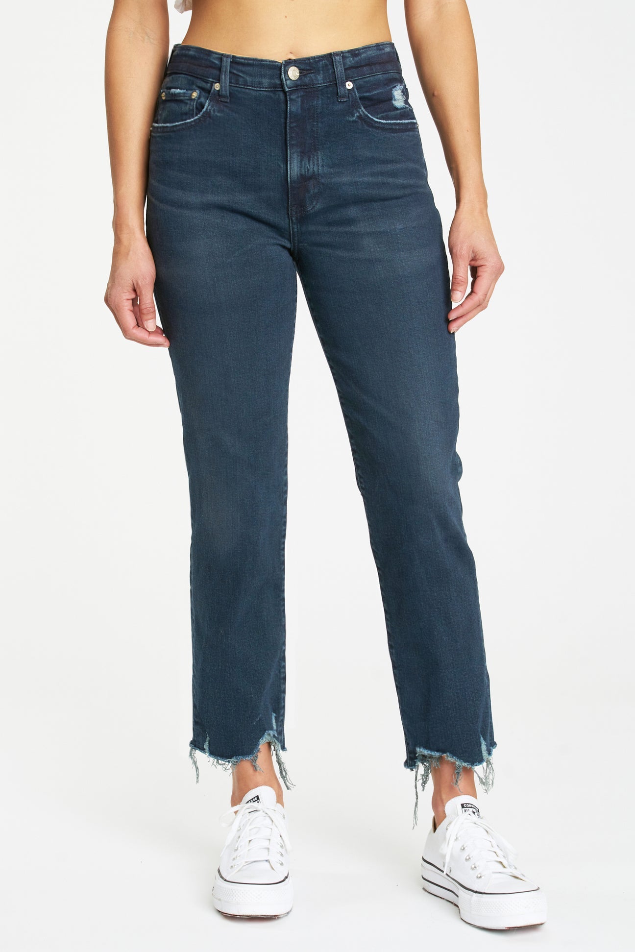 Straight Up High Rise Straight Jean