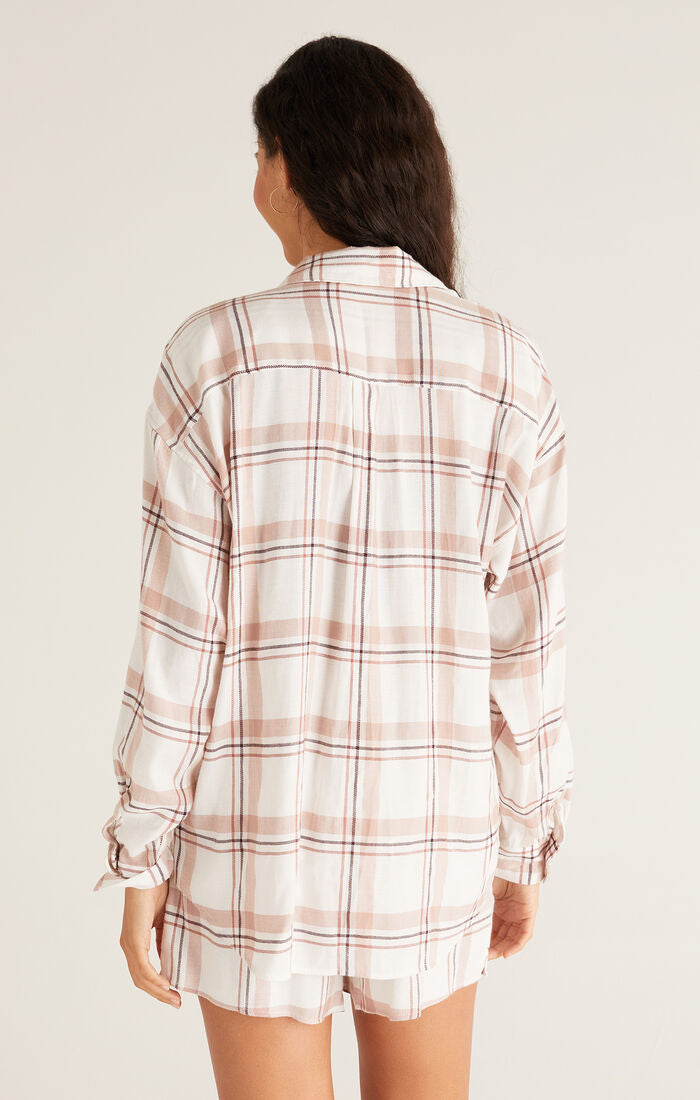 Road Trip Plaid Flannel Shirt